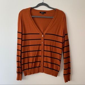 Burnt Orange Cardigan